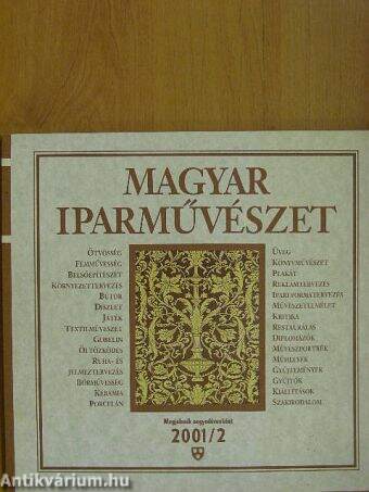 Magyar Iparművészet 2001/2