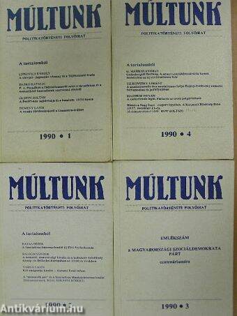 Múltunk 1990/1-4. 