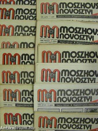 Moszkovszkije Novosztyi 1989. január-december