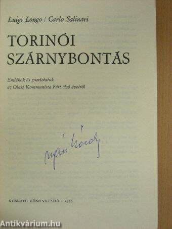 Torinói szárnybontás