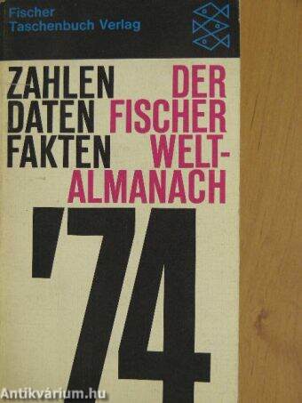 Der Fischer Weltalmanach 1974