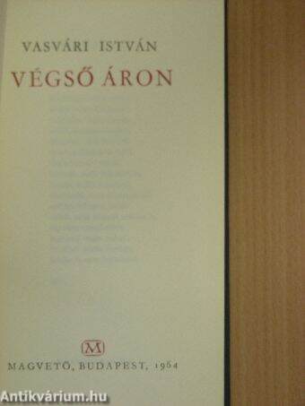 Végső áron