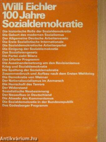 100 Jahre Sozialdemokratie