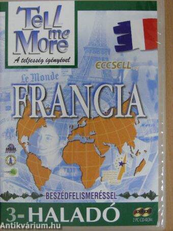 Tell me More - Francia 3 - 2 db CD-ROM