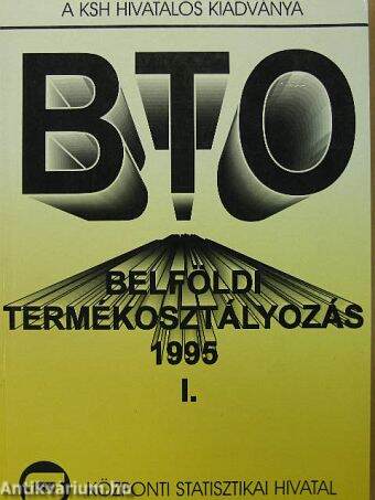 Belföldi termékosztályozás I. 1995