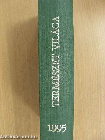 Természet Világa 1995. január-december/A Természet Világa Pótfüzete 1995. január, szeptember, december