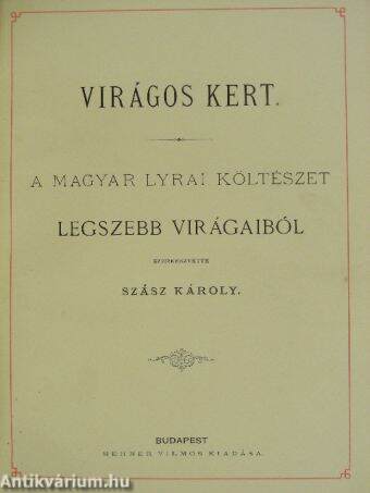 Virágos kert