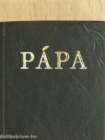 Pápa (minikönyv)