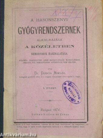 A Hasonszenvi Gyógyrendszernek alkalmazása a közéletben I.