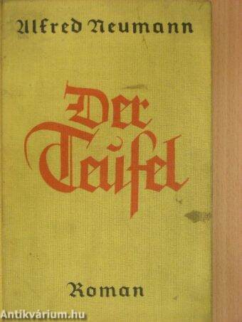 Der Teufel (gótbetűs)