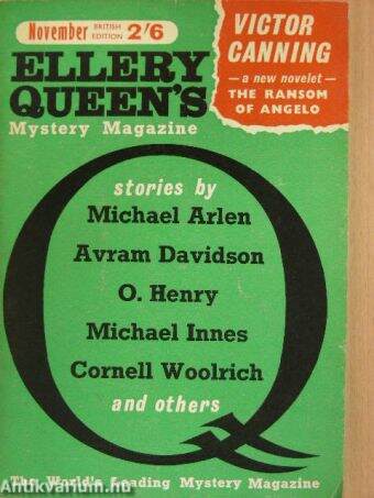 Ellery Queen's Mystery Magazine November 1963