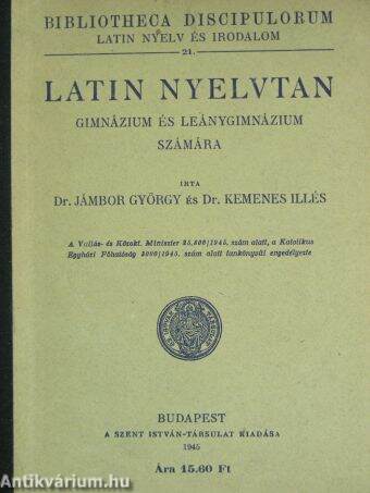 Latin nyelvtan