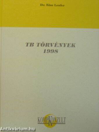 TB törvények 1998