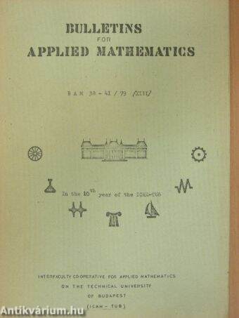 Bulletins for Applied Mathematics 38-41/79 (XIII)