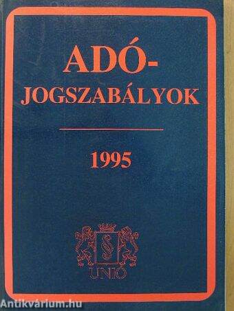 Adójogszabályok 1995