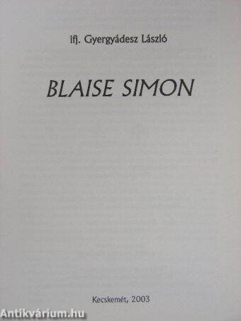 Blaise Simon