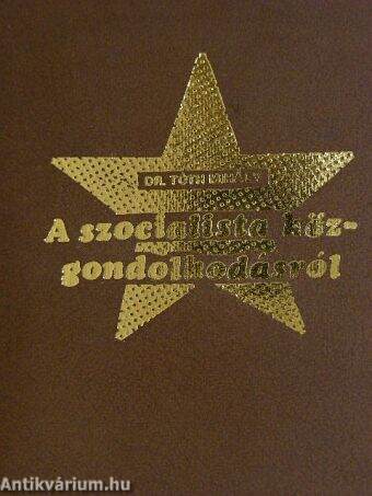 A szocialista közgondolkodásról (minikönyv) (számozott)