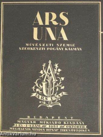 Ars Una 1923. október