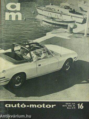 Autó-Motor 1971. augusztus 21.
