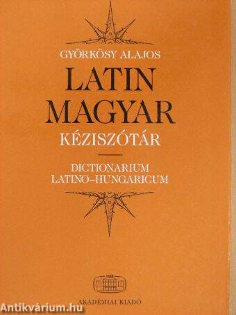 Latin-magyar kéziszótár