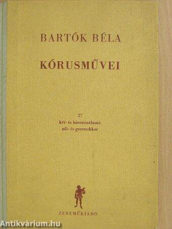 Bartók Béla kórusművei