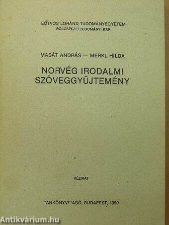 Norvég irodalmi szöveggyűjtemény