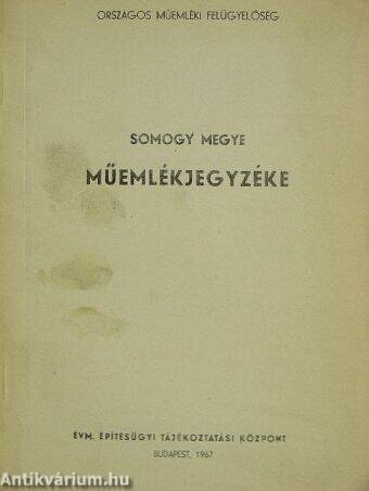 Somogy megye műemlékjegyzéke