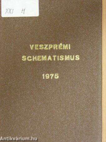 Veszprémi schematismus 1975