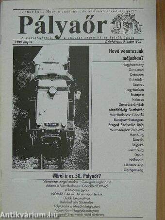 Pályaőr 1998. május