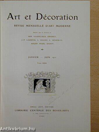 Art et Décoration 1912