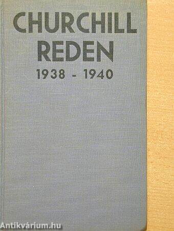 Reden 1938-1940