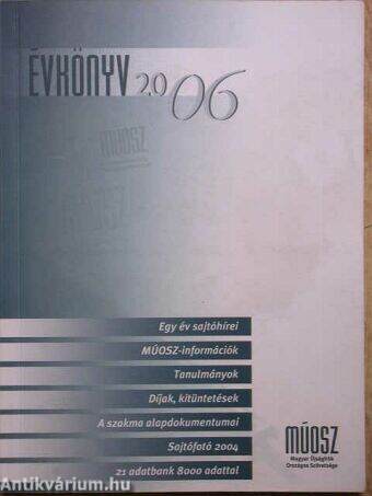 MÚOSZ évkönyv 2006