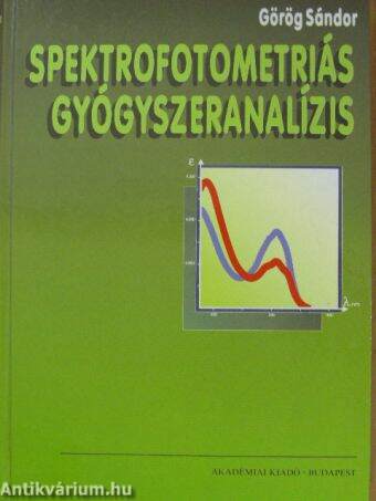 Spektrofotometriás gyógyszeranalízis