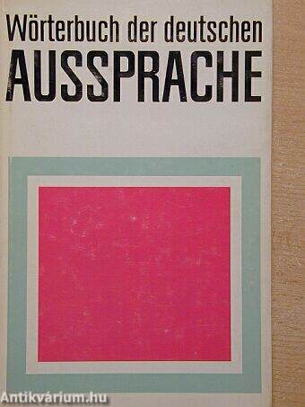 Wörterbuch der deutschen Aussprache