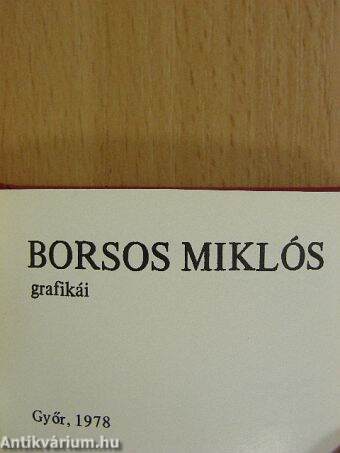 Borsos Miklós grafikái (minikönyv)