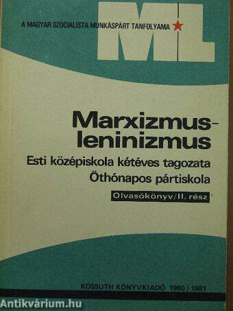 Marxizmus-leninizmus 1980/1981