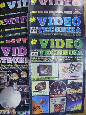 Videotechnika 1992. január-december