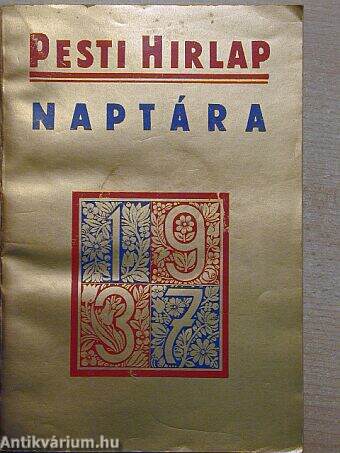 Pesti Hirlap Naptára 1937