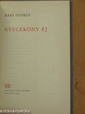 Gyulékony éj