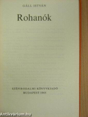 Rohanók