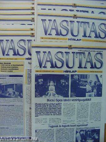 Vasutas Hírlap 1999. január-december