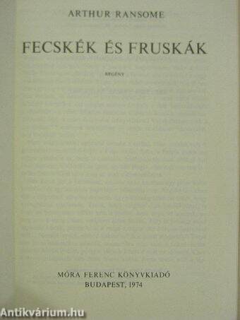 Fecskék és fruskák