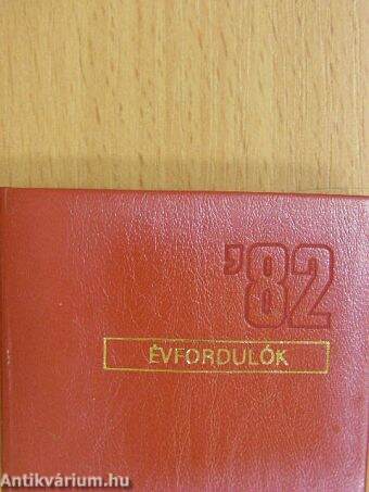 Évfordulók '82 (minikönyv) (számozott)