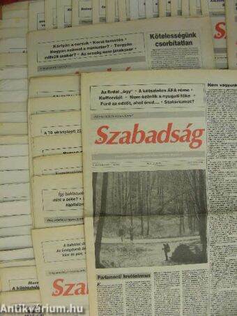 A Szabadság 1992. január-december