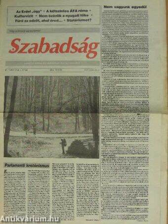 A Szabadság 1992. január-december