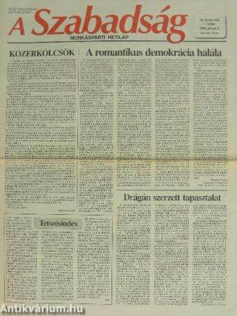 A Szabadság 1996. (nem teljes évfolyam)