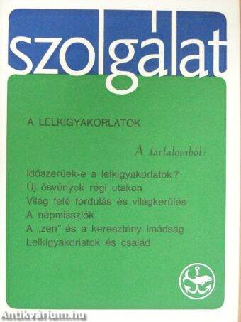 Szolgálat 1973. Péter-Pál ünnepén