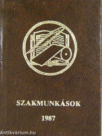 Szakmunkások 1987 (minikönyv)