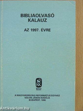 Bibliaolvasó kalauz az 1997. évre