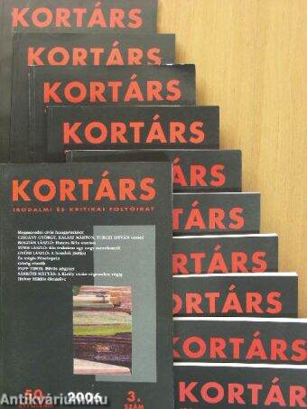 Kortárs 2006-2008. (vegyes számok) (11 db)